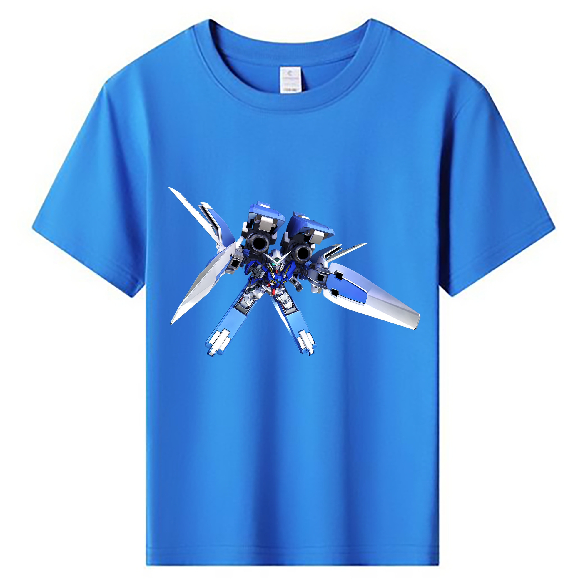 （画像用） 機動戦士ガンダム Mobile Suit Gundam 綿100％キッズTシャツ（フロントプリント）